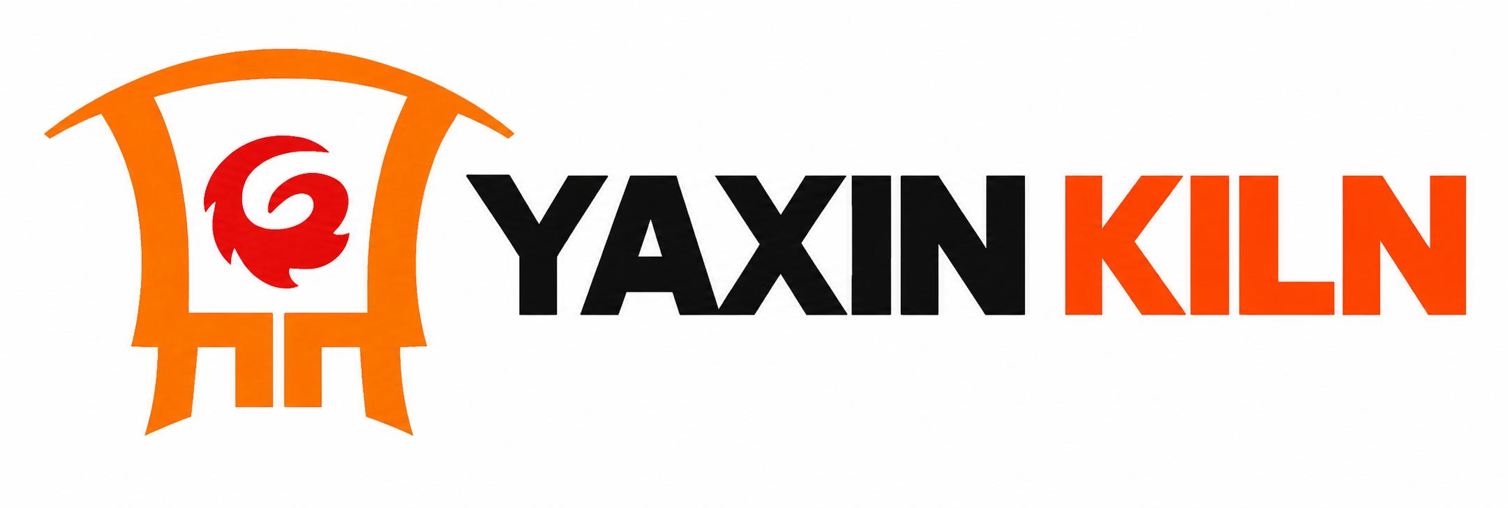Henan Yaxin Kiln horizontal logo for a light website header