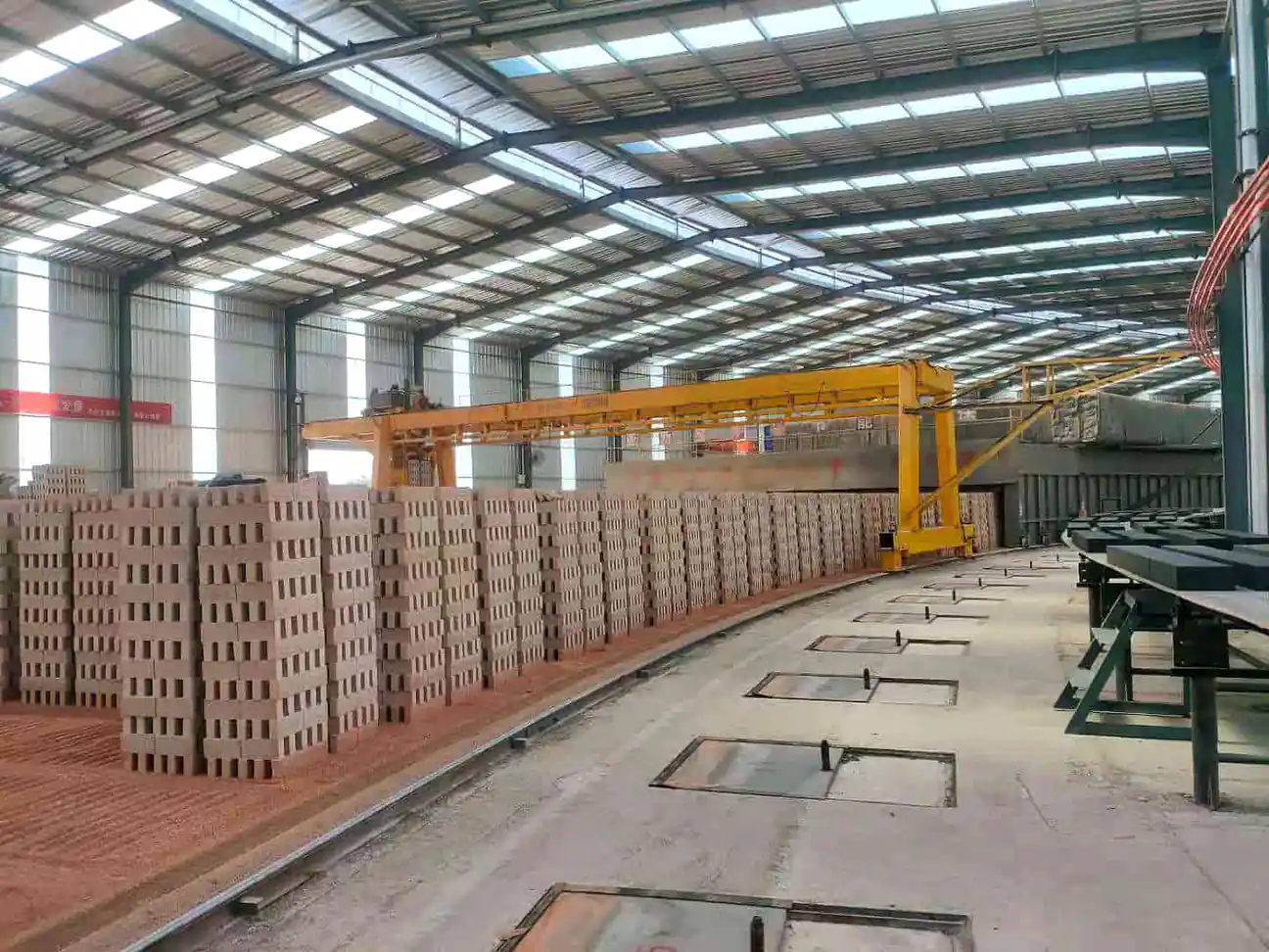 Inner Mongolia Ordos 11.2 m Mobile Tunnel Kiln Project - project image 1