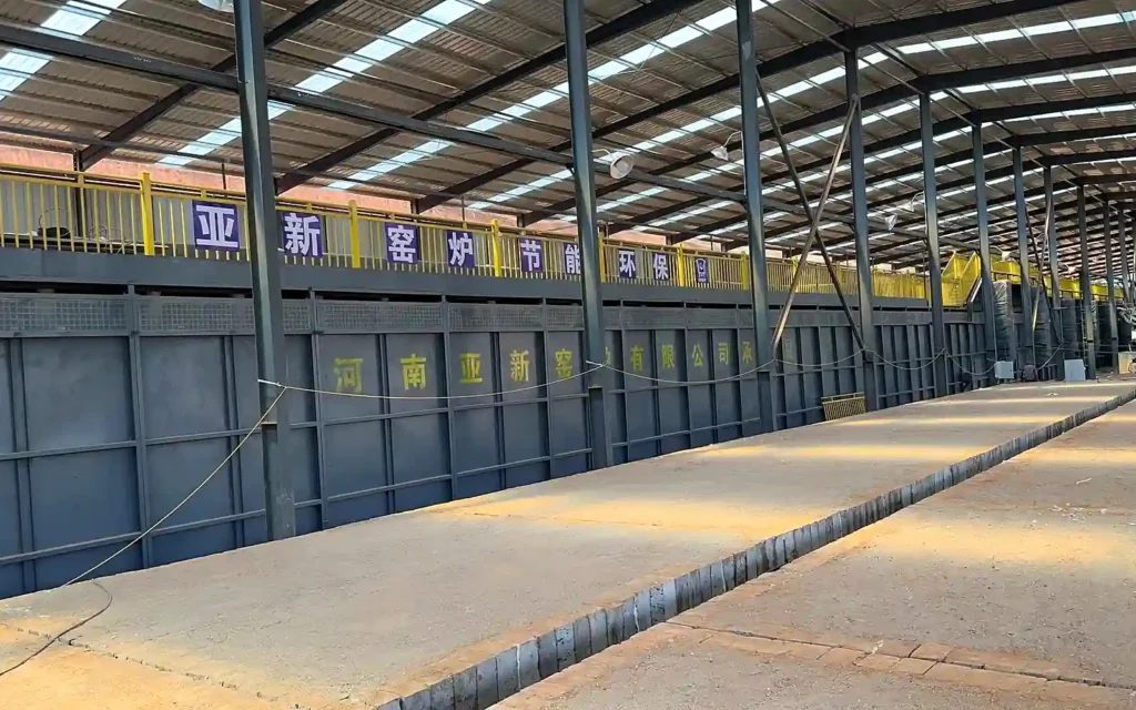 4.8 m prefabricated twin-module tunnel kiln project in Rwanda