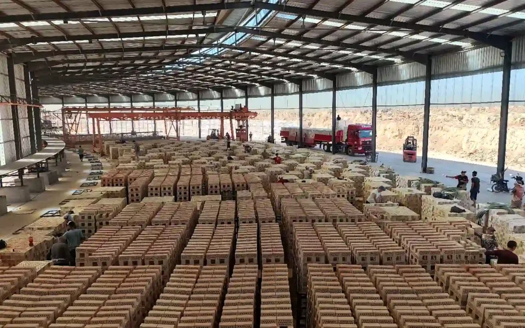 17.3 m mobile tunnel kiln brick-production project in Uzbekistan