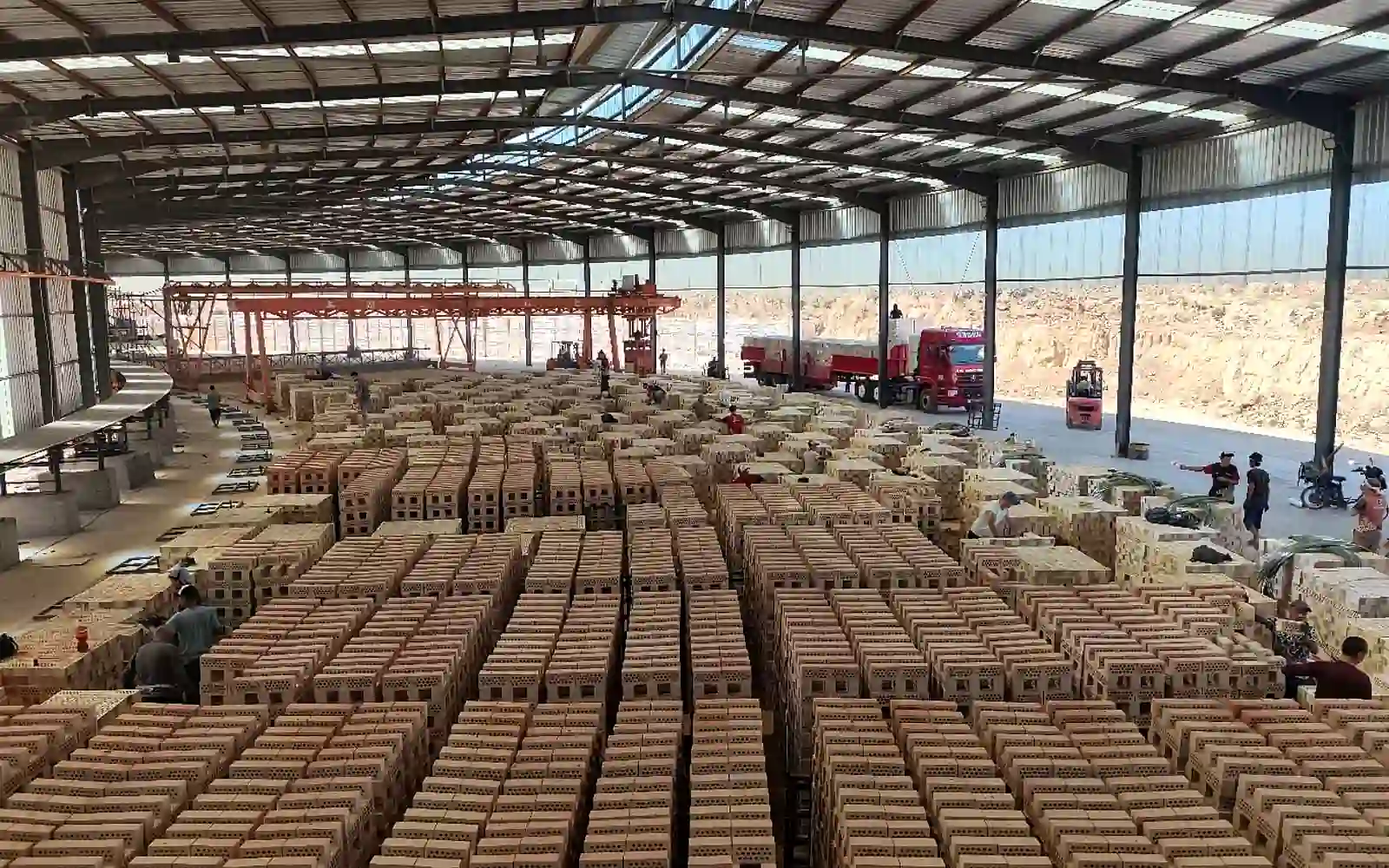 17.3 m mobile tunnel kiln brick-production project in Uzbekistan