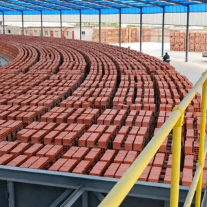 12.98 m mobile tunnel kiln project in Xinjiang Aksu, China