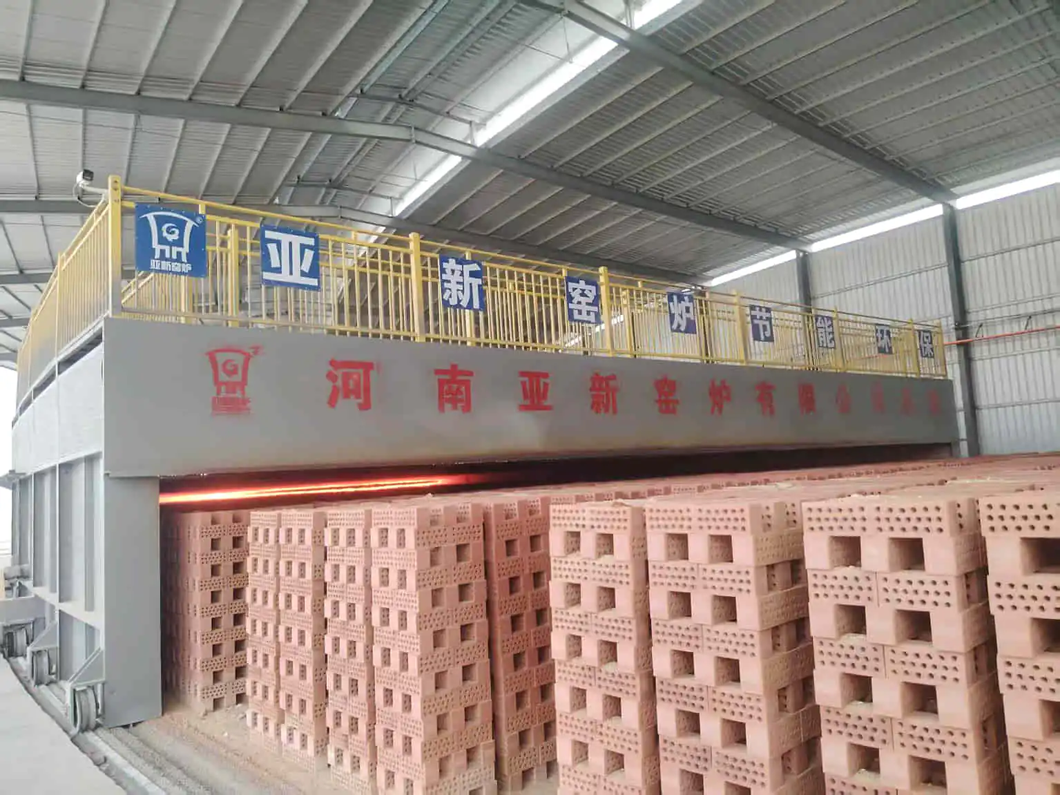 Xinjiang Kashgar 16.8 m Mobile Tunnel Kiln Project - project image 1